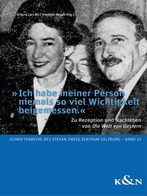 cover image of »Ich habe meiner Person niemals so viel Wichtigkeit beigemessen.«
